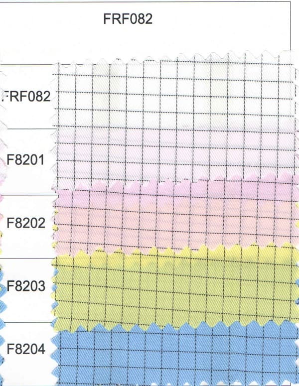 bảng màu sắc của vải chống tĩnh điện FRF082